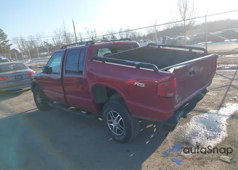 2003 Chevrolet S-10 Ls z USA, uszkodzony, nr VIN 1GCDT13X63K153952